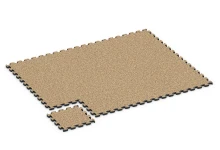 Patio rubber tile