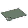 Typische Verlegung oder Einbausituation für den Artikel 6879 von WARCO - Fitness Max Floor System, Farbton English Lawn in der Abmessung 44,6 x 44,6 × 2,8 cm.