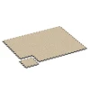 Typische Verlegung oder Einbausituation für den Artikel 6883 von WARCO - Fitness Max Floor System, Farbton Travertine in der Abmessung 44,6 x 44,6 × 2,8 cm.