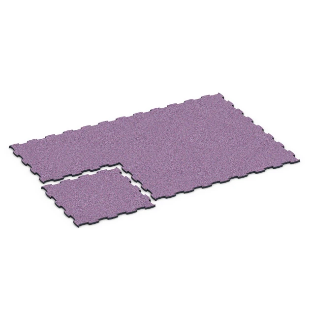 Typische Verlegung oder Einbausituation für den Artikel 6855 von WARCO - Fitness Active Floor System, Farbton Lavender in der Abmessung 97,1 x 97,1 x 2,8 cm.