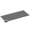 Typische Verlegung oder Einbausituation für den Artikel 6814 von WARCO - Stone Carpet Click Tile, Farbton Dark Grey Granite in der Abmessung 28,9 x 28,9 x 1,8 cm.