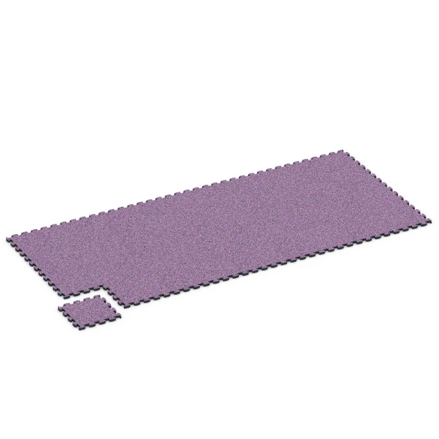 Typische Verlegung oder Einbausituation für den Artikel 6819 von WARCO - Stone Carpet Click Tile, Farbton Lavender in der Abmessung 28,9 x 28,9 x 1,8 cm.