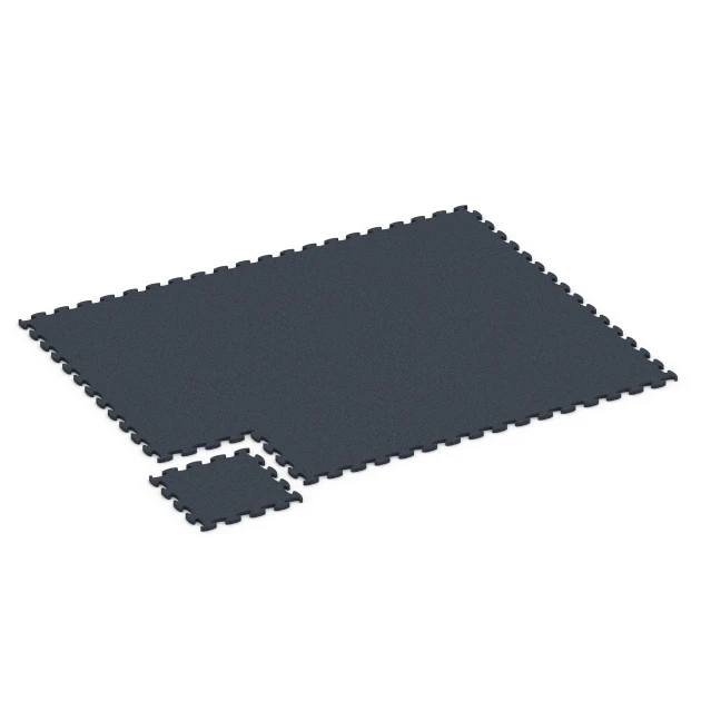 Typische Verlegung oder Einbausituation für den Artikel 6960 von WARCO - Fitness Premium Gym Flooring, Farbton Anthracite in der Abmessung 45,9 x 45,9 x 1,8.