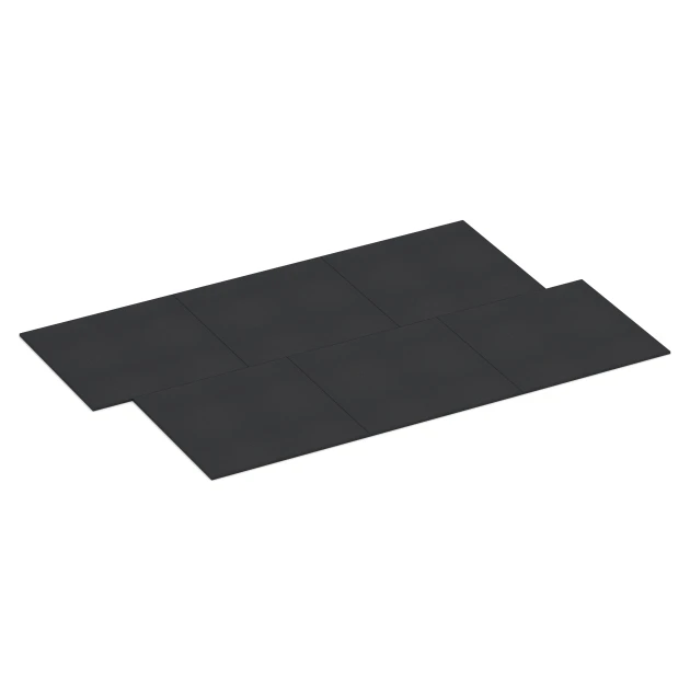 Typische Verlegung oder Einbausituation für den Artikel 7074 von WARCO - Fitness Performance Basic Rubber Gym Flooring, Farbton Anthracite in der Abmessung 100 x 100 x 2 cm | 1,00 m².