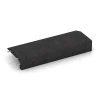Foto der hinteren Seite vom unsymmetrischen WARCO-Formteil 2607: Rubber Edge Liner, Design Anthracite, Maße 100 x 40 cm | 4,5/14,5 cm.