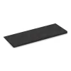 Foto der hinteren Seite vom unsymmetrischen WARCO-Formteil 2348: Transition ramp 75 cm, Design Anthracite, Maße 75 x 30 cm | 8 < 30 mm.